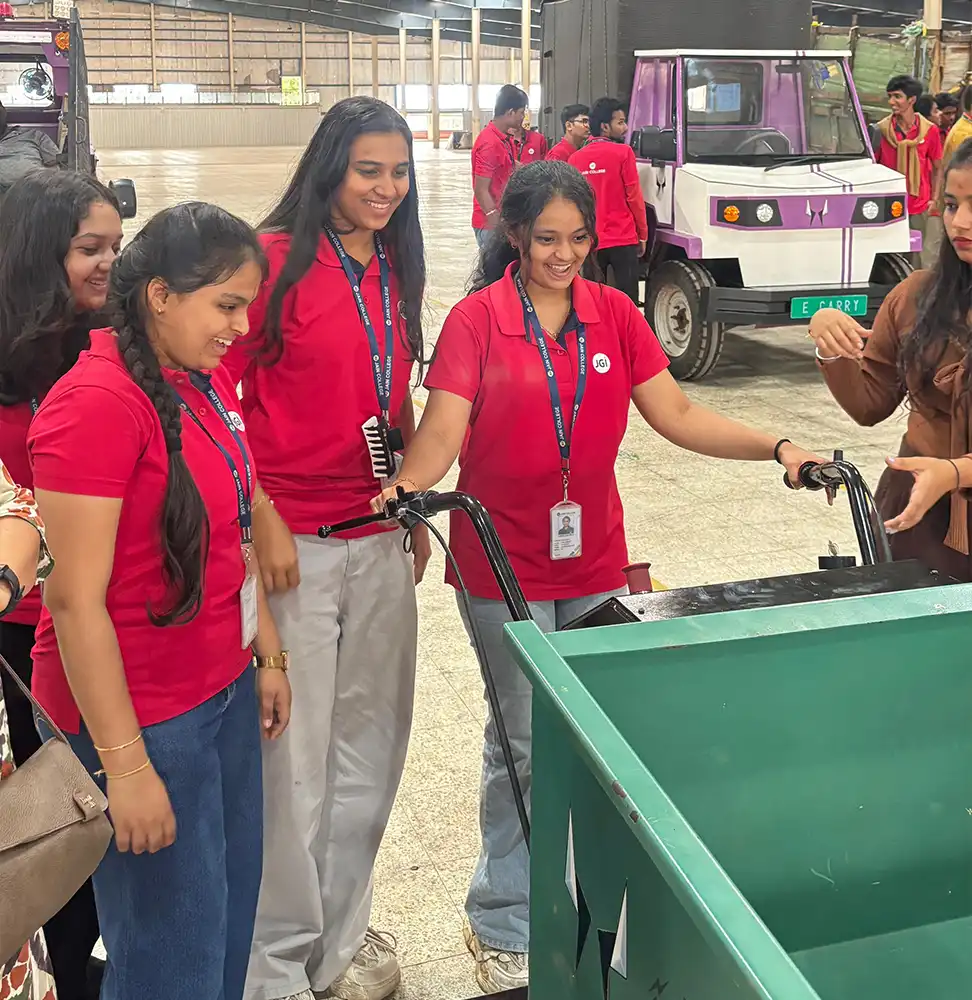 Bridging classroom learning with<br>green technologies.